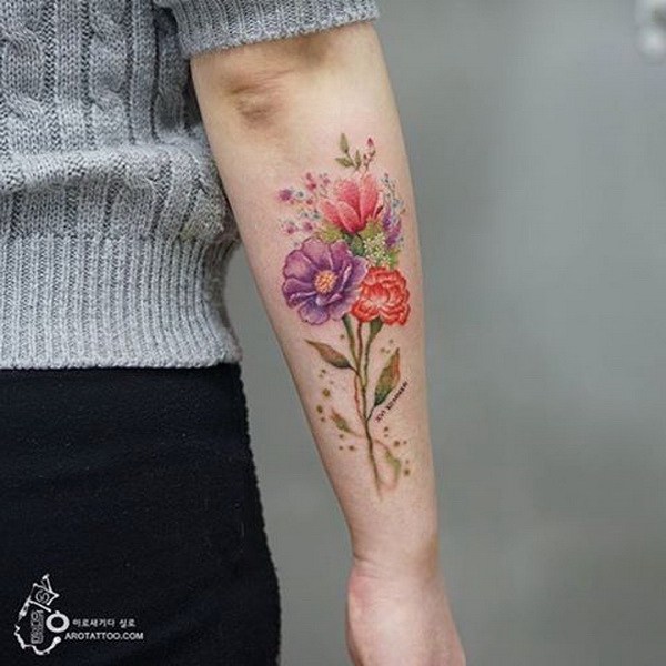 42-flower-tattoo-design-ideas