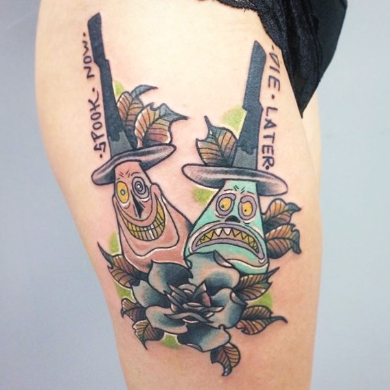 nightmare-before-christmas-tattoos-designs-1