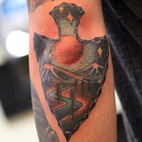 arrowhead-tattoo-pictures