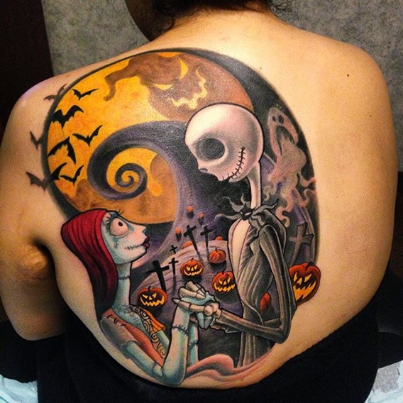 best-nightmare-before-christmas-tattoos