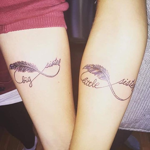 big-and-little-sister-infinity-tattoos