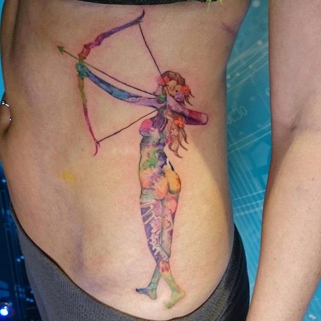 bow-and-arrow-tattoo-watercolor