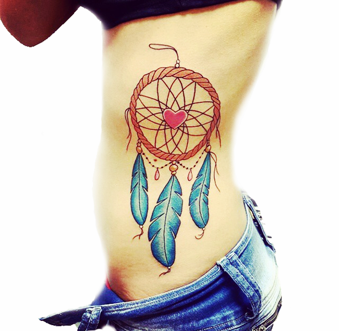 colorful-dream-catcher-tattoo-24