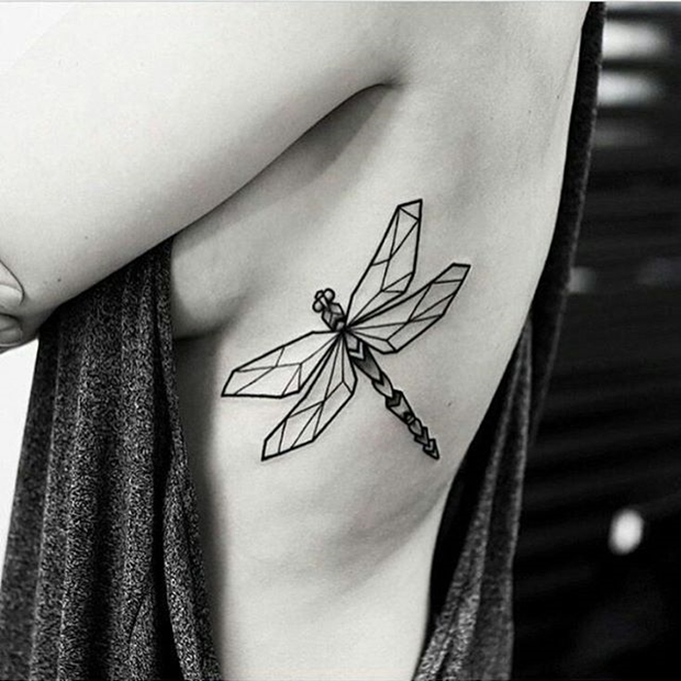dragonfly-side-tattoos-for-girls