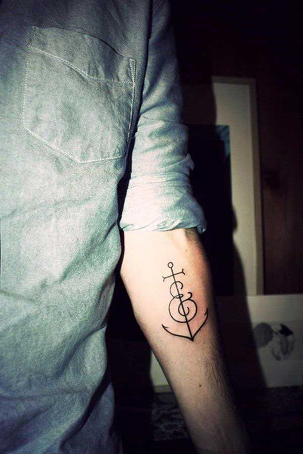 forearm-anchor-tattoos-for-men-1