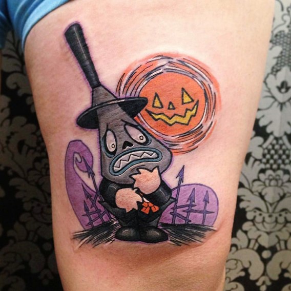 halloween-nightmare-before-christmas-tattoos