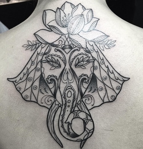 lotus-flower-and-elephant-tattoo1