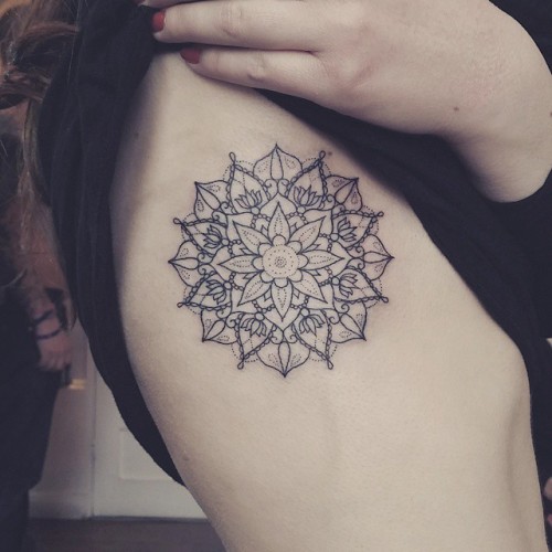 lotus-flower-tattoo-rib