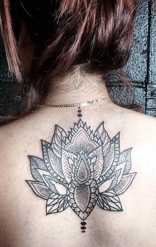 lotus-flower-tattoo-upper-back