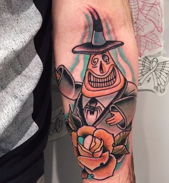 mayor-of-halloweentown-nightmare-before-christmas-tattoos