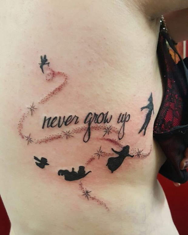 never-grow-up-peter-pan-quote-side-tattoos-for-girls