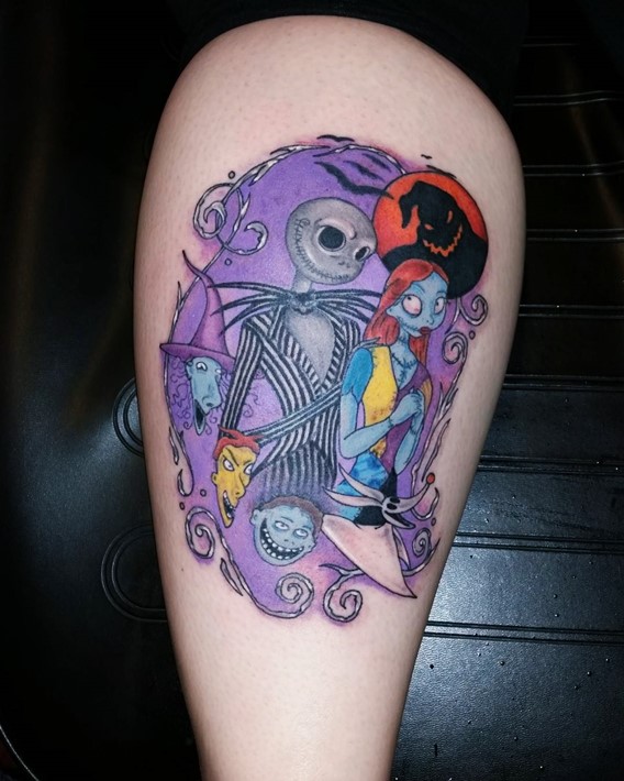 nightmare-before-christmas-tattoo-pictures