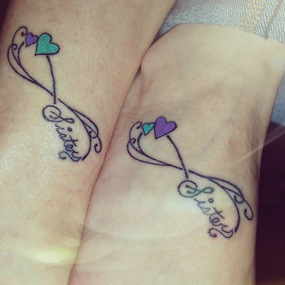 sister-tattoos-with-infinity-sign