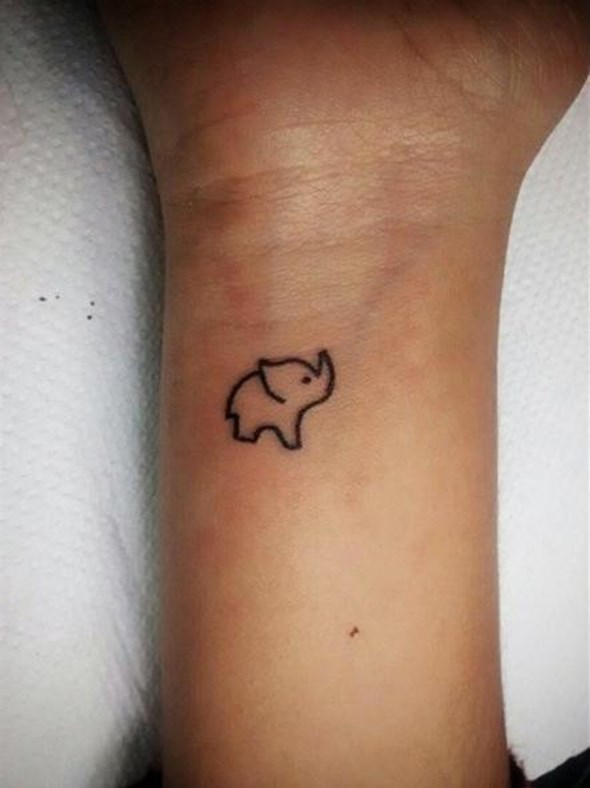 small-elephant-tattoos-for-the-wrist