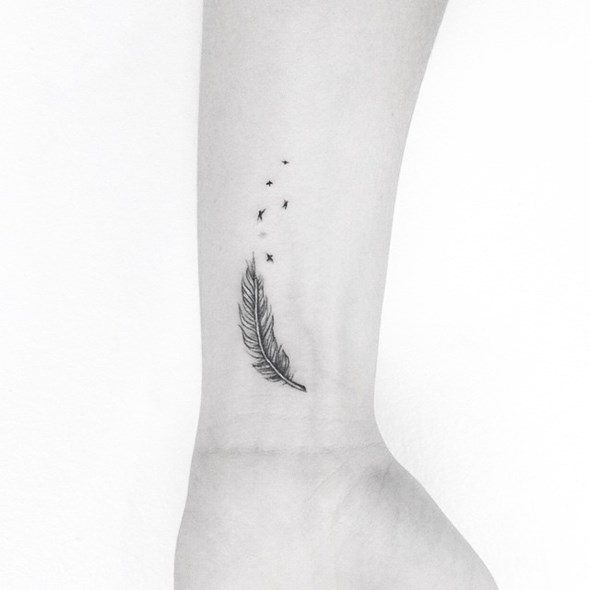 small-feather-tattoo-with-birds