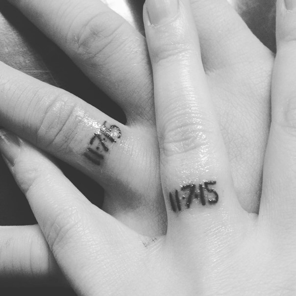 wedding-band-tattoos-with-date