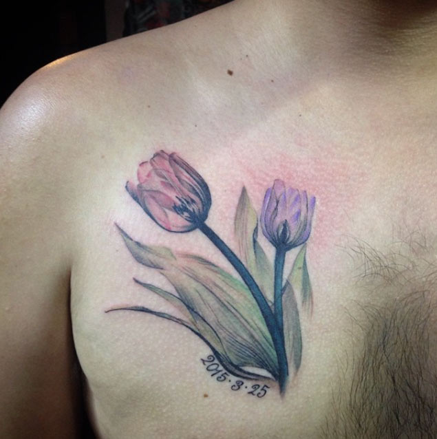 x-ray-floral-tattoo