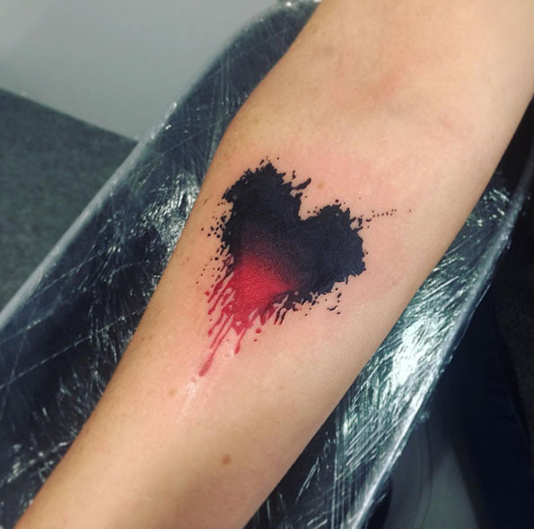 abstract-heart-tattoo