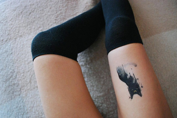 black-cat-tattoo