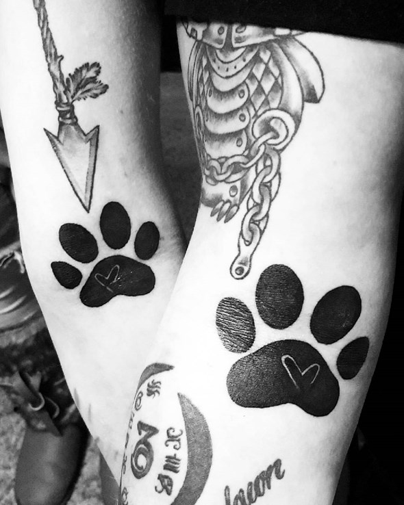 brother-and-sister-paw-tattoo