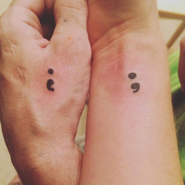 brother-and-sister-semicolon-tattoo