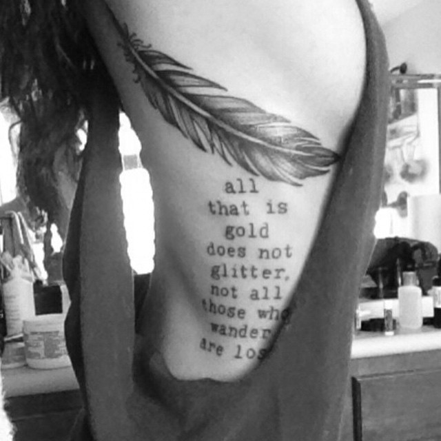feather-tattoo-with-quote