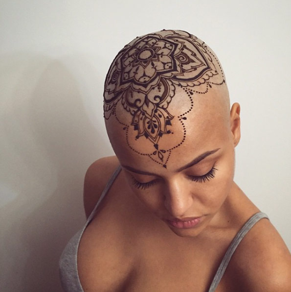 mehndi-head-tattoo