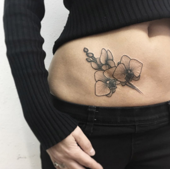 orchid-tattoo