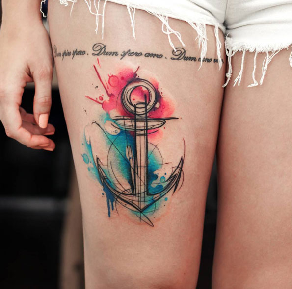 watercolor-anchor-tattoo