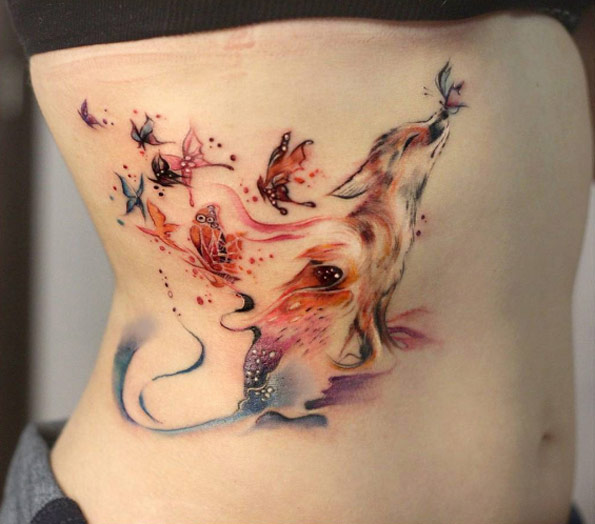 watercolor-fox-tattoo-1