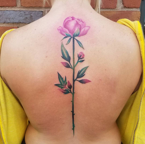 watercolor-peony-tattoo