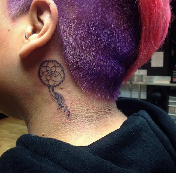 behind-ear-dreamcatcher-tattoo
