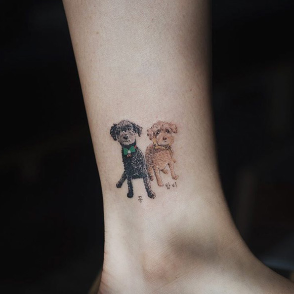 poodle-tattoo-design