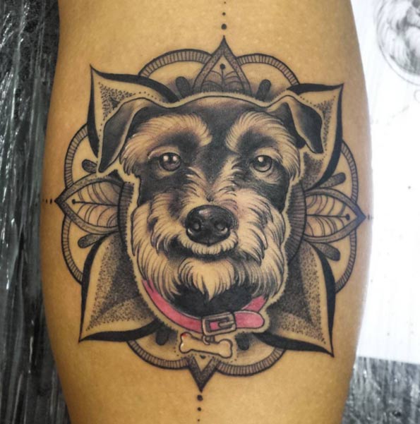 schnauzer-tattoo-design