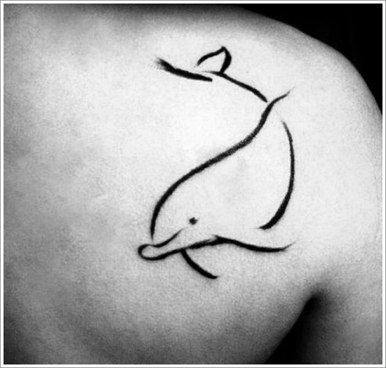 simple-dolphin-tattoo