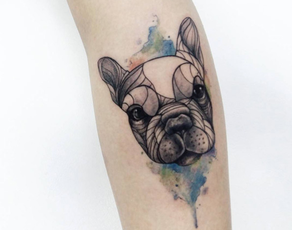 watercolor-dog-tattoo