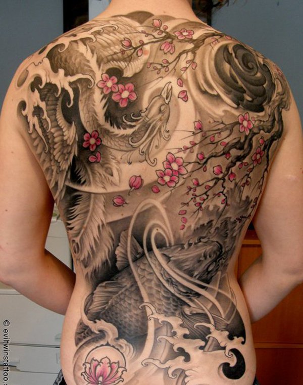 33-japanese-phoenix-tattoo-on-back