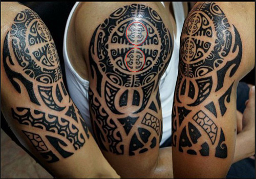 human-symbol-maori-tattoo