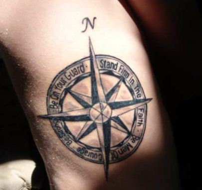 immagine-tattoo-stella-polare-o-rosa-dei-venti