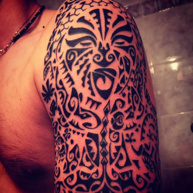 intricate-arm-maori-tattoo