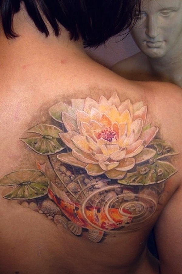 lotus-flower-tattoo-koi