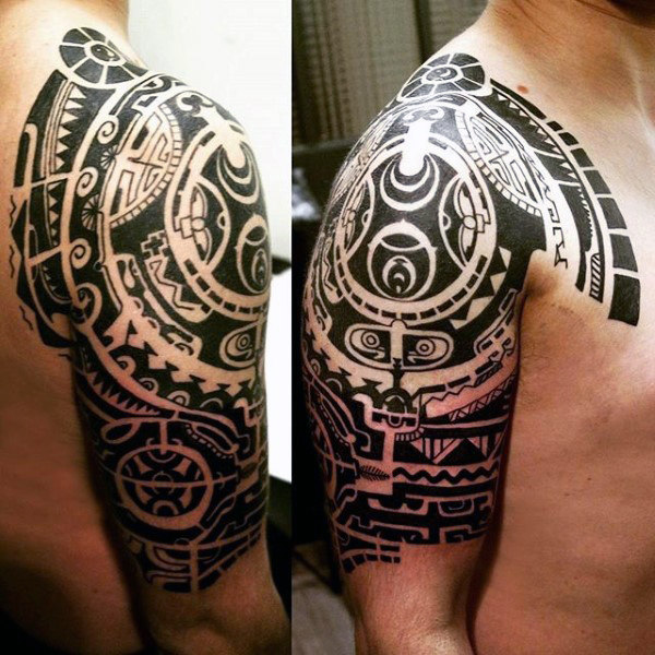 upper-arm-maori-art-tattoos-for-men