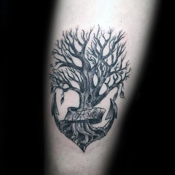 anchor-tree-of-life-mens-forearm-tattoo