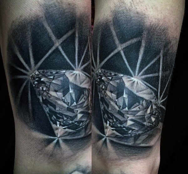 bright-black-ink-diamond-tattoo-for-men-with-realistic-design