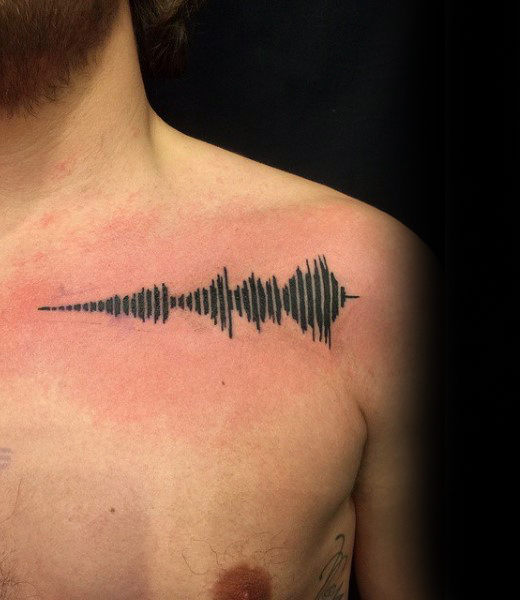collar-bone-soundwave-tattoos-for-men