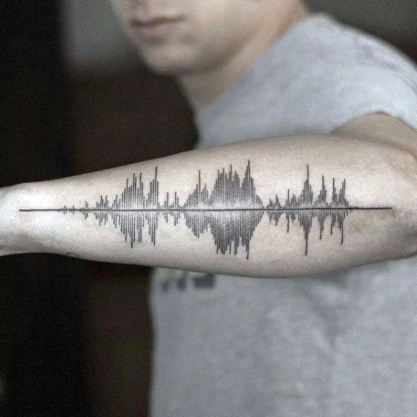 cool-outer-forearm-male-soundwave-tattoos