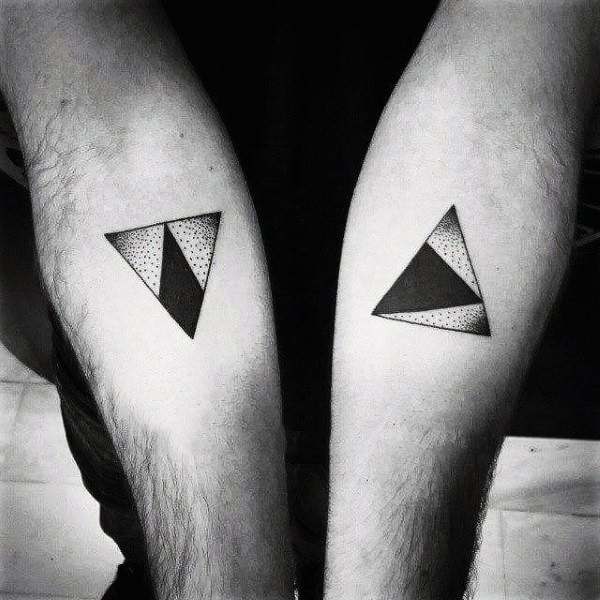 monochrome-triangle-tattoo-on-arms-for-men