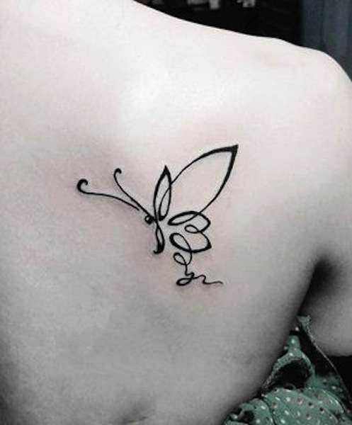 tatuaggio-farfalla-stilizzata