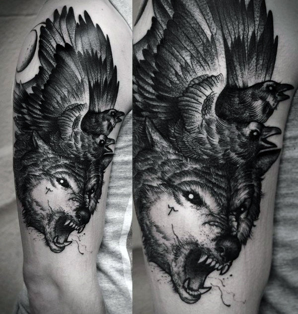 cool-wolf-tattoos-for-men