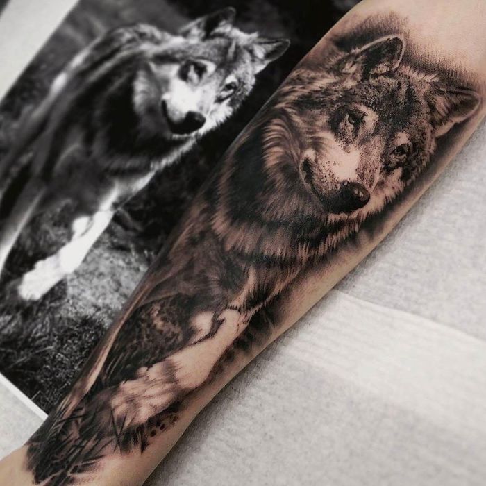 hyperrealistic-wolf-tattoo-8A